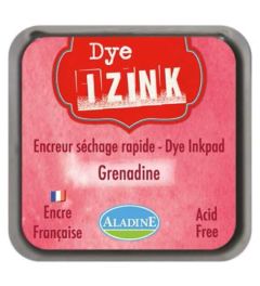 Stamp Pad | Aladine Dye IZINK | Grenadine