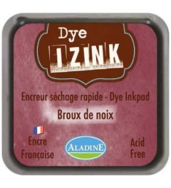 Stamp Pad | Aladine Dye IZINK | Walnut