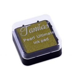 Tamias | Stamp pad | Bright gold | Pigment ink | 28x28mm