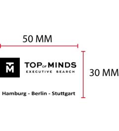 Beispiel Stempelplatte für Colop Printer 35 | 50x30mm