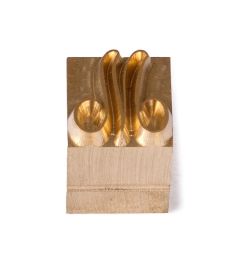 Posta Typo Bars | Brass | 36 points