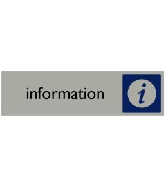 Hinweisschild | Information | 165 x 44 mm