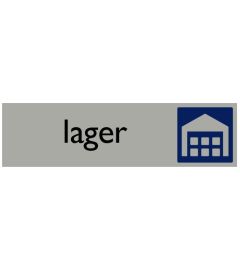 Hinweisschild | Lager | 165 x 44 mm