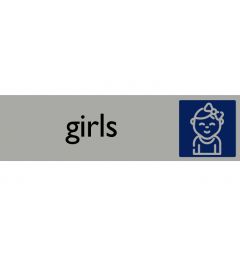 Picture Sign | Girls | 165 x 44 mm