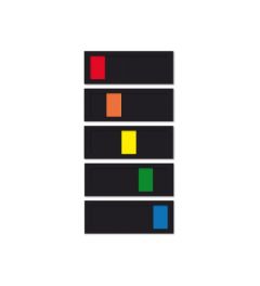 Triage Board | 5 Colour Areas | 4 Sliding Panels
