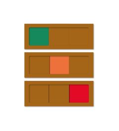 Triage Board | 3 Colour Areas | 2 Sliding Panels