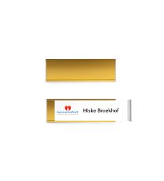 Door Sign | Gold | 20x6cm