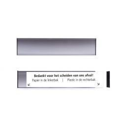 Door Sign | Silver | 30x6cm