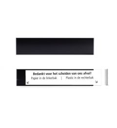 Door Sign | Black | 30x6cm