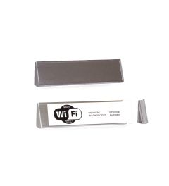 Desk Sign | Silver | 25x6cm