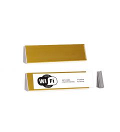 Desk Sign | Gold | 25x6cm