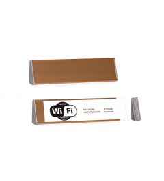 Desk Sign | Rose Gold | 25x6cm