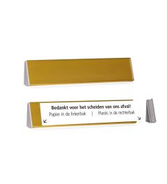 Desk Sign | Gold | 30x6cm