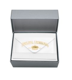 Crown Mill | Silver Line | Box with 25 carts and 25 envelopes | Laid | 5 Colours | 9 x 14 cm
