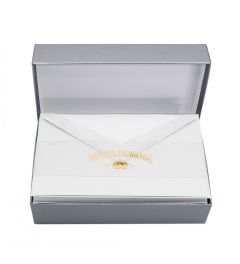 Crown Mill | Silver Line | Box with 25 carts and 25 envelopes | Laid | 5 Colours | 10.5 x 15.5 cm