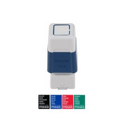Brother PR-1212 stamp | 12x12mm | Black, Blue, Red, Green 