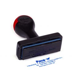 Shiny Duo 1550 | 48x13mm plastic hand stamp