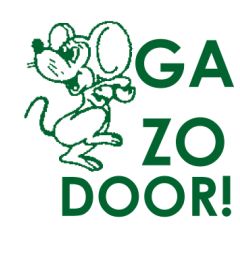 Schoolstempel - Ga zo door! muis
