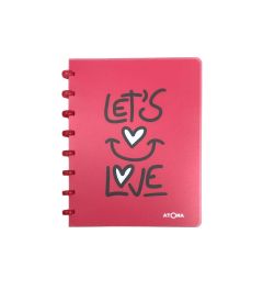Atoma | Notebook System | #Writing | A5 | red