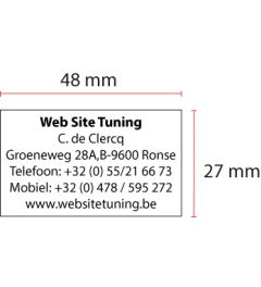 Stamp Plate Trodat Professional 5203