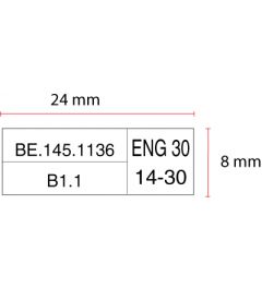 Stamp Plate Trodat Printy 4910