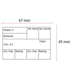 Stamp Plate Trodat Professional 4208