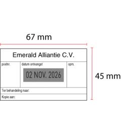 Stamp Plate Trodat 5480