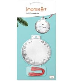 Customizable Christmas Tree Decoration | Bauble | 2 pieces | ImpressArt