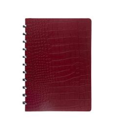 Atoma | Notebook System | Pur | Copy book | Croco Edition | A4 | Red
