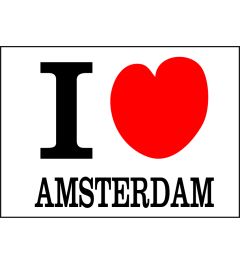 I Love Amsterdam | Hand Stamp
