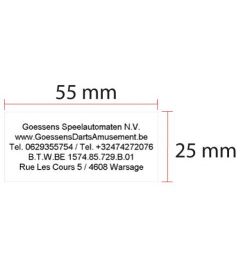Stamp Plate Trodat Professional 4204