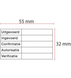 Stamp Plate Trodat Professional 4206