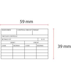 Stamp Plate Trodat Professional 4207