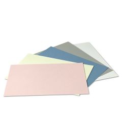Crown Mill | 50 Cards | laid | 10,5 x 21 cm | 5 colors