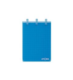 Atoma | Notebook System | Robust transparant | A7 | teal