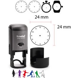 Trodat Printy 46025 stempel - aanbevolen voor tot 3 tekstregels - ook geschikt voor logo's (deze zonder meerprijs)